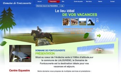 Domaine de Fontcouverte à  Ardèche